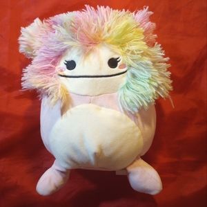 Squishmallows Caparinne the Bigfoot Rainbow Yeti 8” Plush NEW